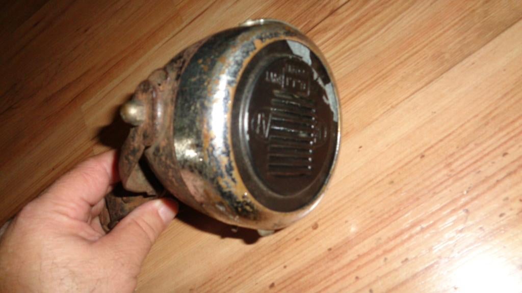 Rijwiel verduistering lamp oorlog wo2 fietslamp Daimon, Verzamelen, Militaria | Tweede Wereldoorlog, Verzenden, Overige soorten