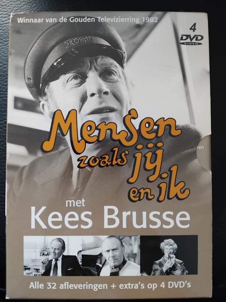 Mensen zoals jij en ik - Kees Brusse -Complete Serie DVD box, Cd's en Dvd's, Alle leeftijden, Ophalen of Verzenden, Zo goed als nieuw