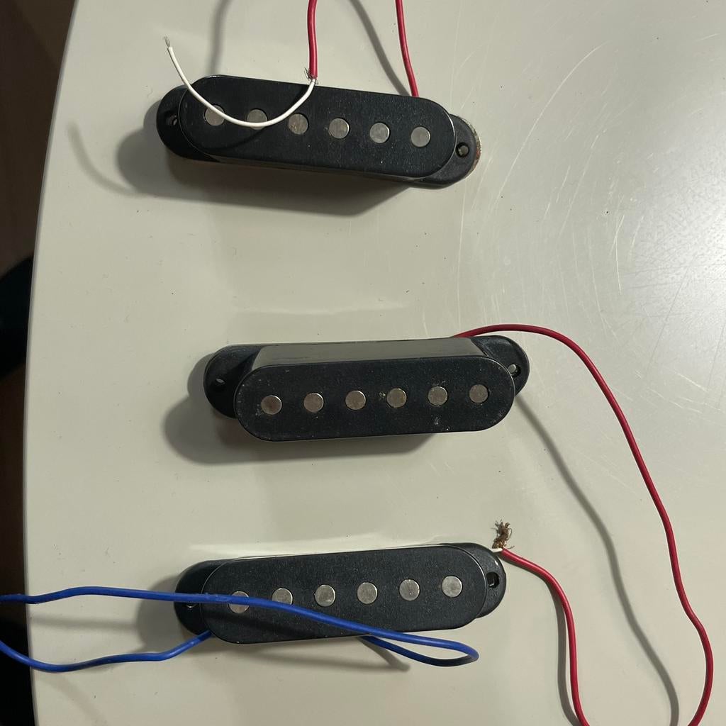 Complete Stratocaster Single Coil Pickup Set, Muziek en Instrumenten, Instrumenten | Onderdelen, Ophalen of Verzenden, Zo goed als nieuw