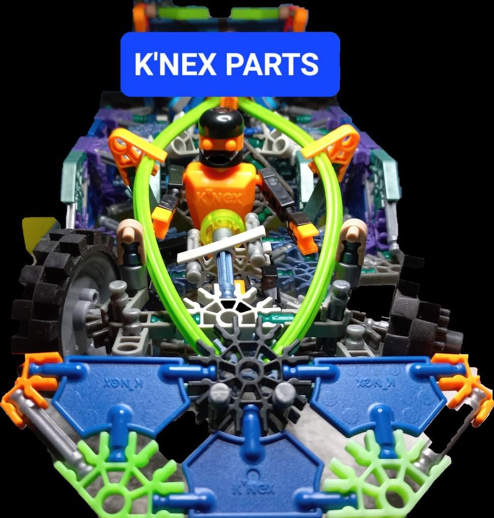K'nex Clips -  Verschillende Clips - Bezoek webshop, Gebruikt, K'nex, Ophalen of Verzenden, Basic Fun