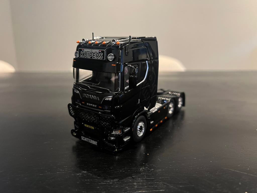 Tekno Scania Martijn Kuipers, Hobby en Vrije tijd, Modelauto's | 1:50, Zo goed als nieuw, Bus of Vrachtwagen, Nvt, Nvt