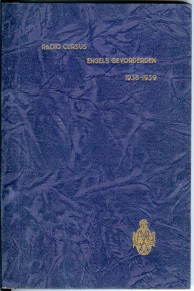 Nostalgie: AVRO radio cursus Engels gevorderden 1938-1939., Ophalen of Verzenden, Gelezen
