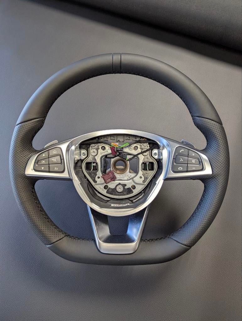 Stuurwiel Stuur Mercedes C-klasse GLC w205 w253 NIEUW LEDER, Auto-onderdelen, Nieuw, Ophalen of Verzenden