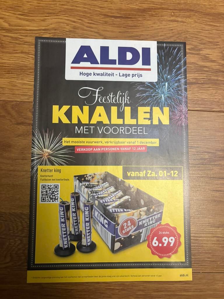 Cat F1 folder Aldi, Boeken, Ophalen of Verzenden, Nieuw, Folder