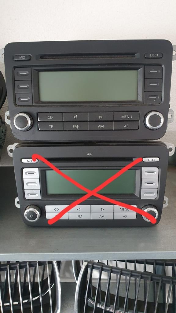 Radio Volkswagen Golf 5/Touran, Ophalen of Verzenden, Gebruikt, Volkswagen