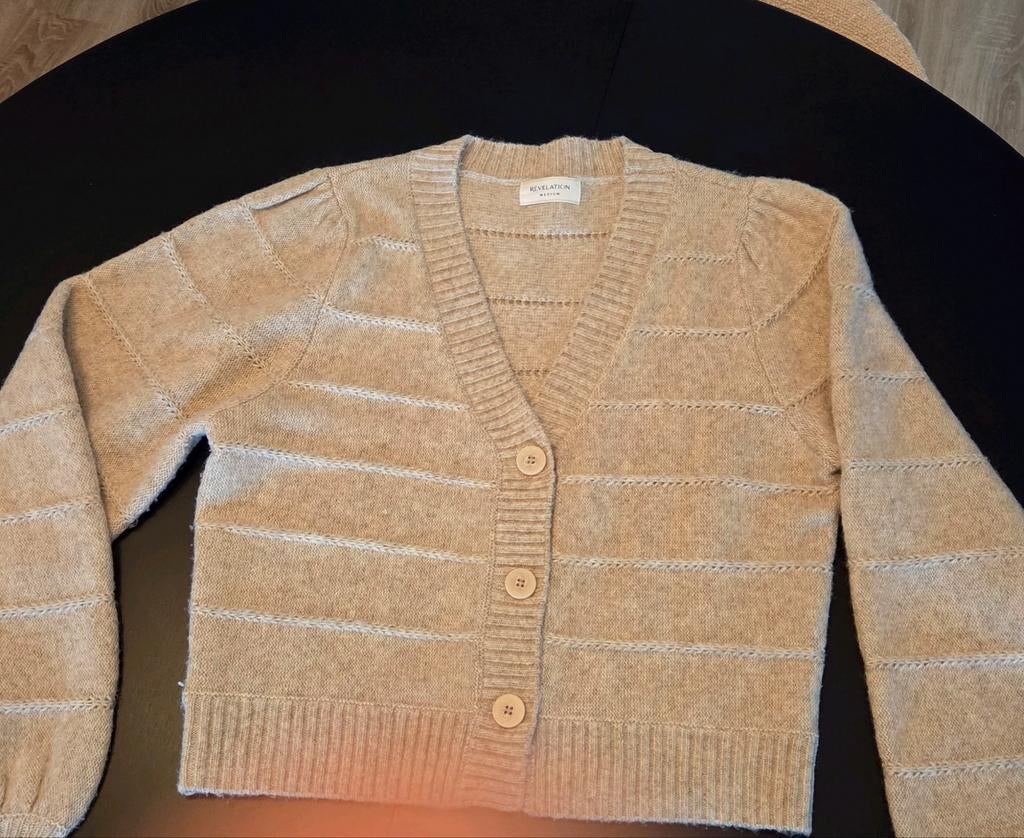 Revelation Vest Bruin Maat M, Maat 38/40 (M), Bruin, Ophalen of Verzenden, Revelation