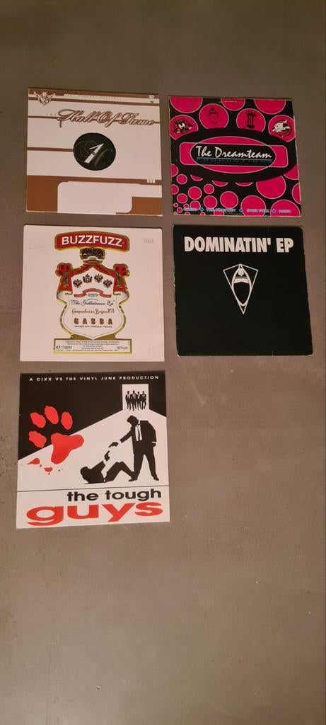 Diverse Gabber/ early hardcore vinyl, Cd's en Dvd's, Vinyl | Dance en House, Gebruikt, 12 inch, Ophalen of Verzenden