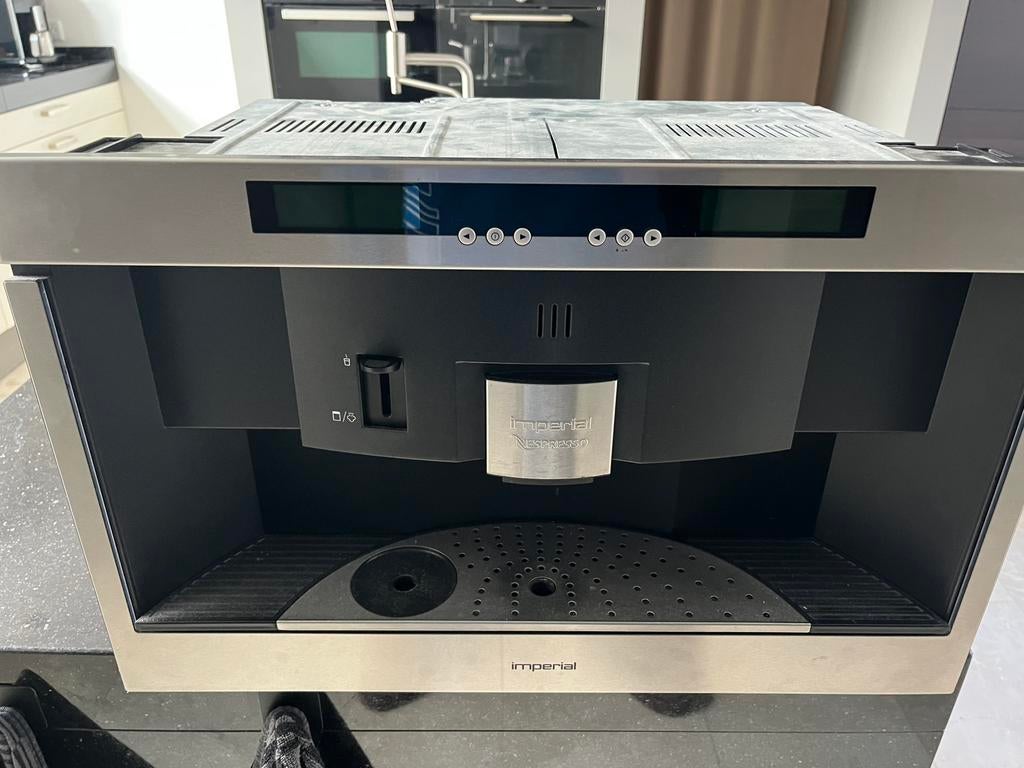 Inbouw koffiemachine nespresso Miele Imperial, Witgoed en Apparatuur, Ophalen of Verzenden, Koffiemachine