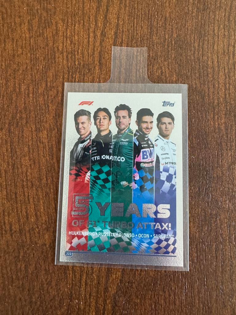 5 years of f1 turbo attax 2024, Ophalen of Verzenden