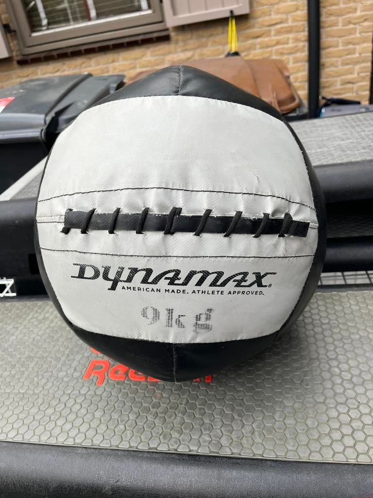 9 kg wall ball voor bv hyrox training, 9 kg, Gebruikt, Dynamax, Ophalen of Verzenden