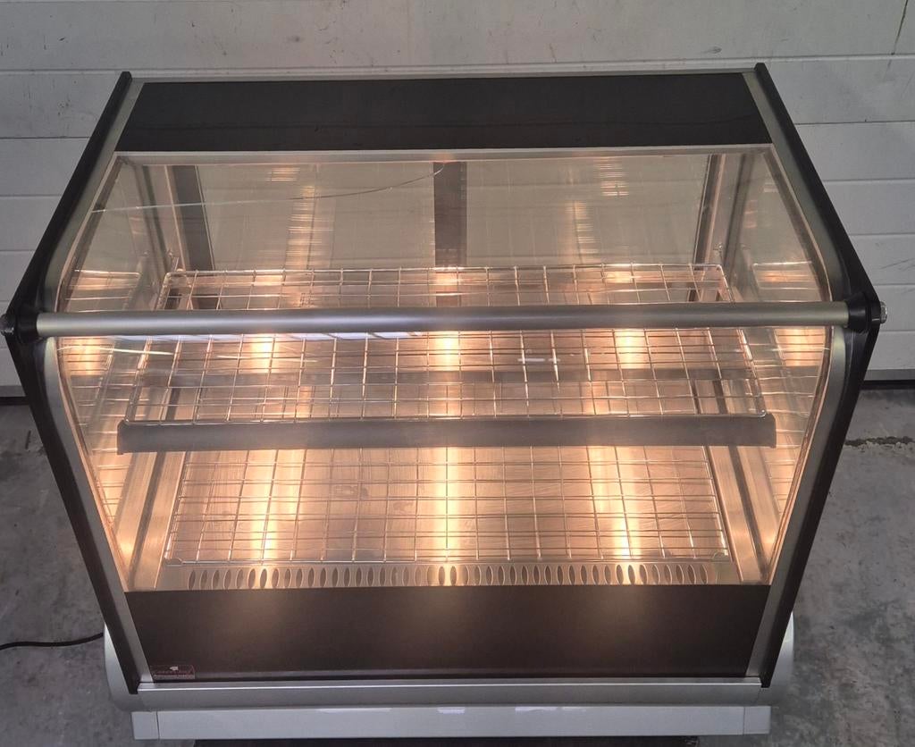 CaterChef warmhoudvitrine 90 cm, horeca, nette staat, Ophalen, Gebruikt, Overige typen