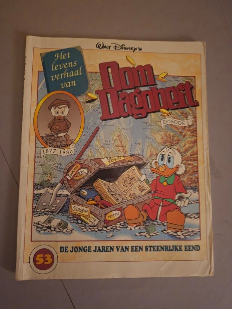 Het leven van oom dagobert 1 Nederlands, Ophalen, Gelezen, Disney, Non-fictie