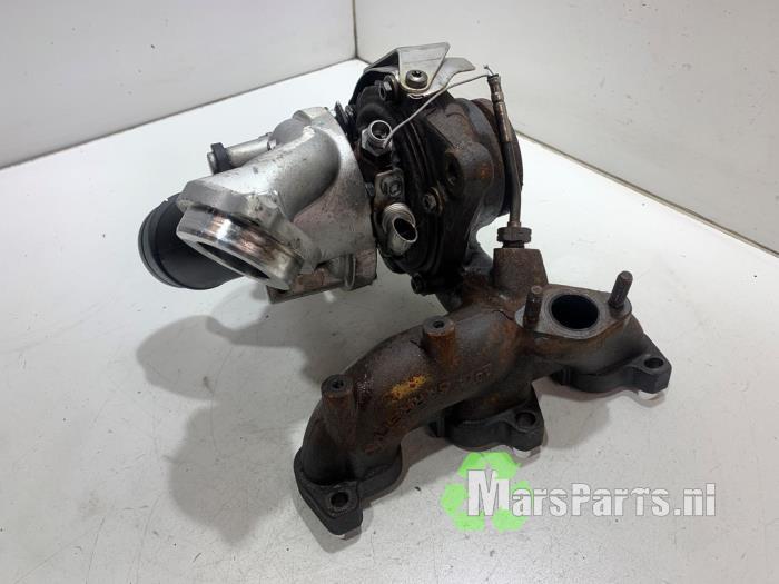 Turbo van een Peugeot 206