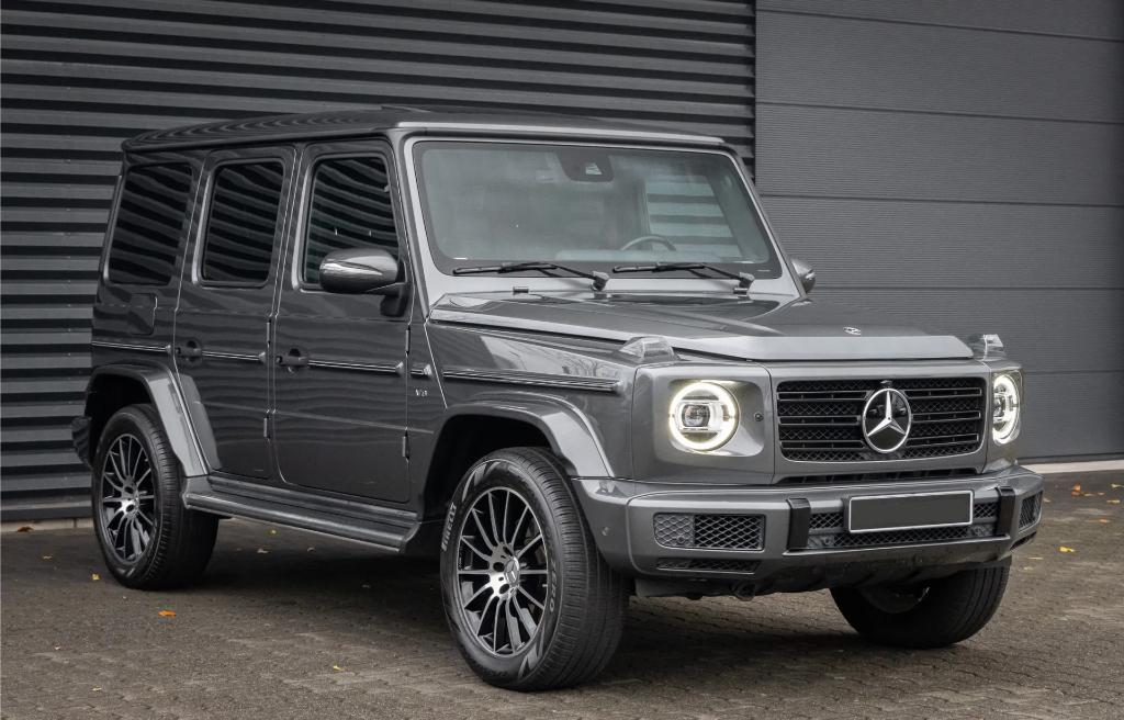 Originele 20 inch Mercedes AMG velgen banden G-klasse W463, Gebruikt, 275 mm, Banden en Velgen, Germany