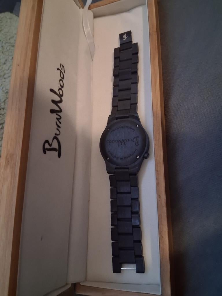Burnwoods horloge, Overige merken, Overige materialen, Polshorloge, Overige materialen