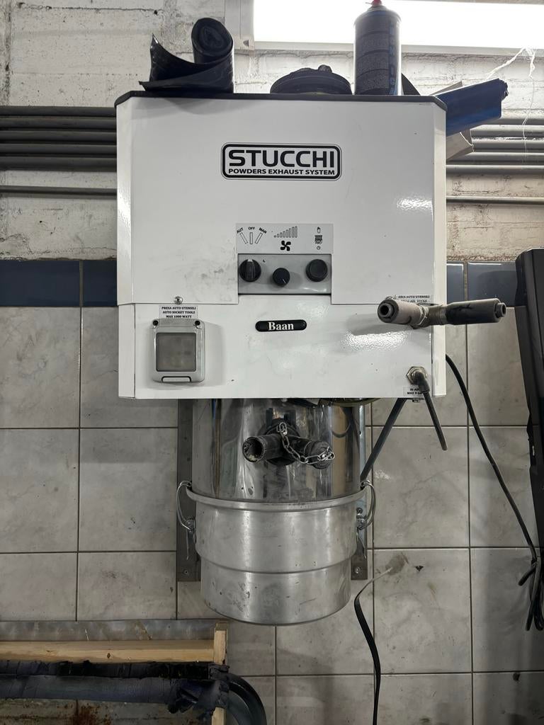 Stofafzuiging Werkplaats - Stucchi Powders Exhaust System, Ophalen