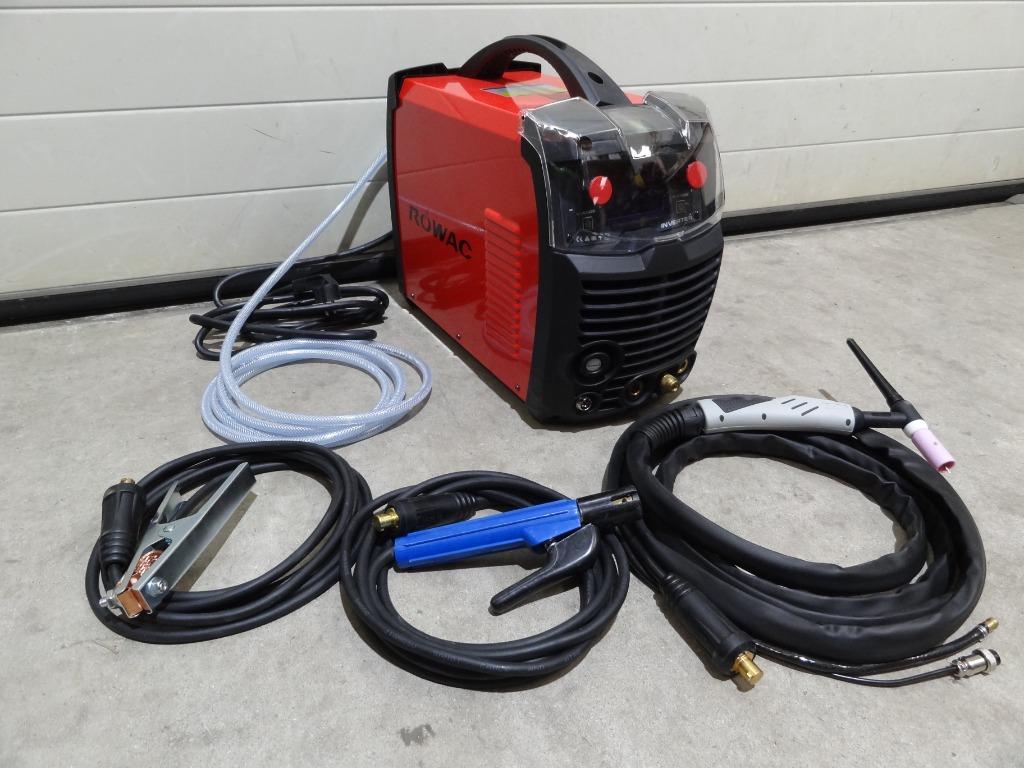 Actie Tig lasapparaat Rowac Tig-200 P AC/DC Pulse 230 Volt !