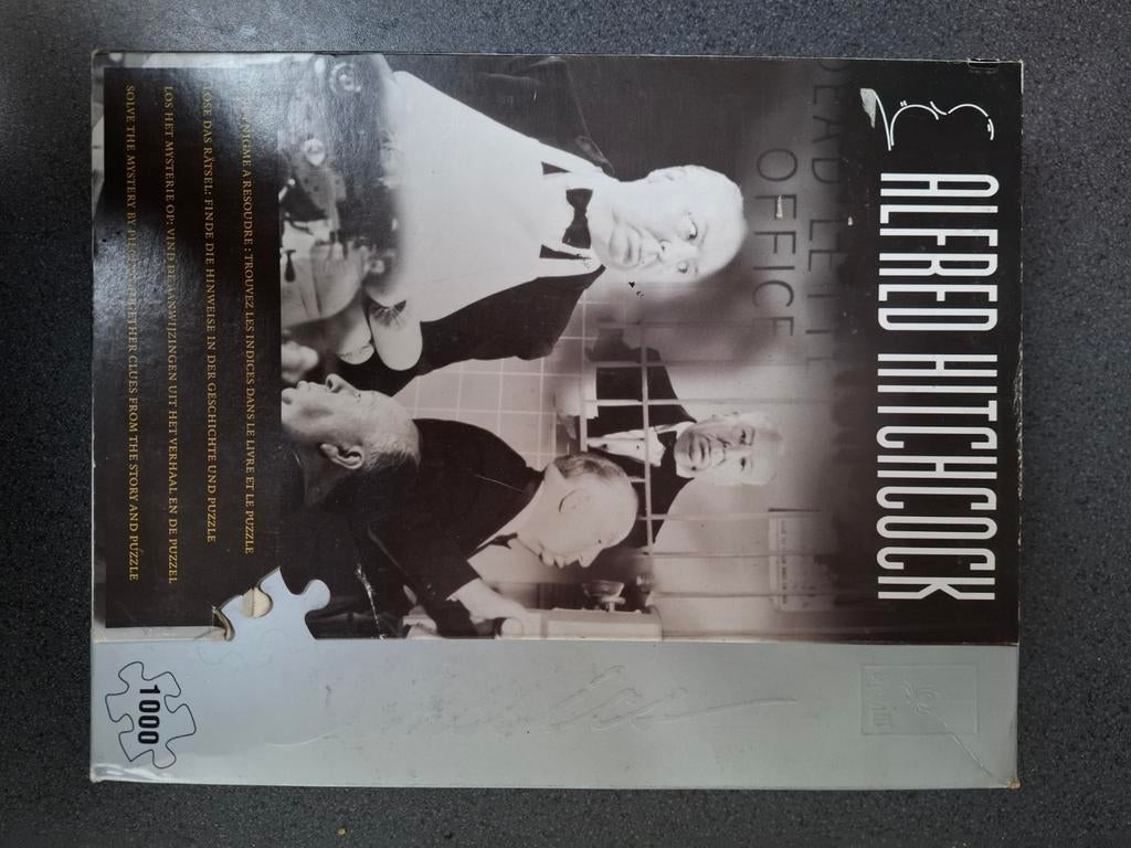 Puzzel Alfred Hitchcock, Ophalen of Verzenden, Overige typen