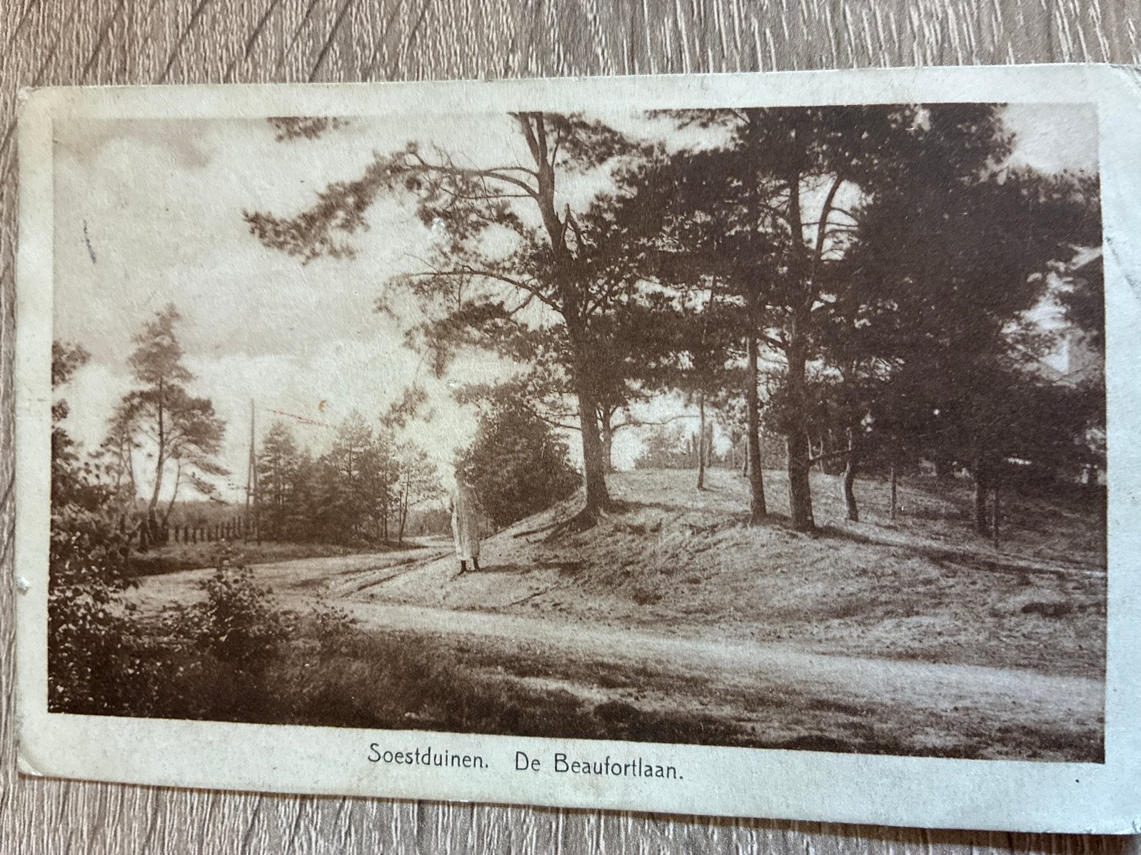 Oude Ansichtkaart Soestduinen, De Beaufortlaan, Ophalen of Verzenden, Voor 1920, Gelopen, Utrecht