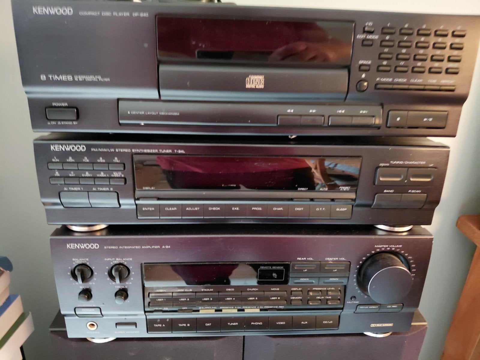 Kenwood Stereo Set met JBL Speakers, Gebruikt, Tuner of Radio, Losse componenten, Ophalen