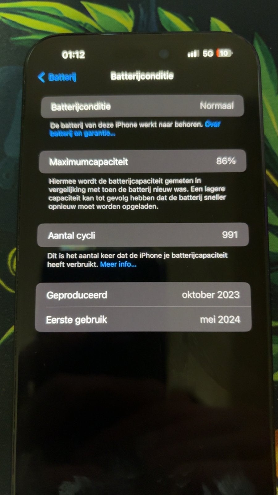 iPhone 15 Plus 128 GB Zwart - Gebruikt met 86% batterij, Telecommunicatie, Mobiele telefoons | Apple iPhone, Ophalen, 86 %, Zwart
