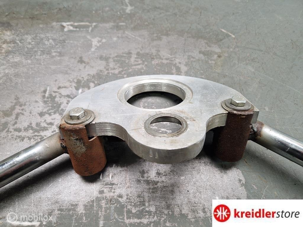 Kreidler Clippon stuur met stuurplaat eigenbouw Special, Fietsen en Brommers, Brommeronderdelen | Kreidler, Gebruikt, Kreidler