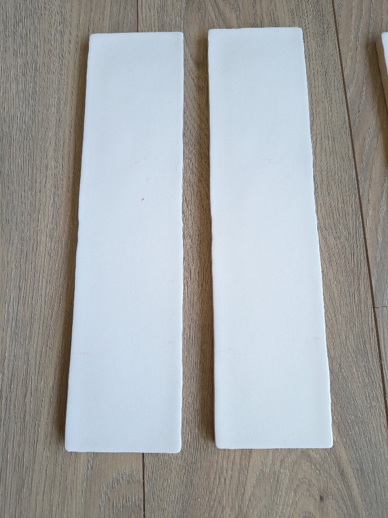 Witte tegel voor badkamer of keuken 7,5 x 30 cm, Ophalen, Nieuw, Minder dan 20 cm, 20 tot 40 cm