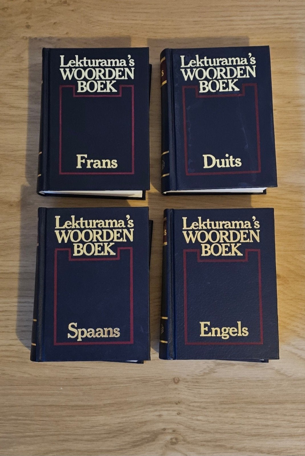 Lekturama's Woordenboek: Frans, Duits, Spaans, Engels, Ophalen of Verzenden