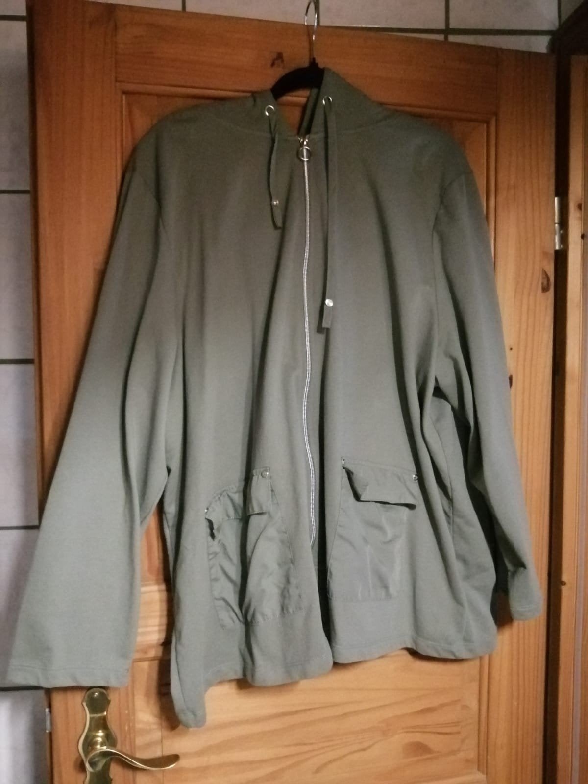 Shirtshirtjas Jas Maxiblue Oversized grote maten 54/56, Kleding | Dames, Verzenden, Jas of Mantel, Gedragen, Groen