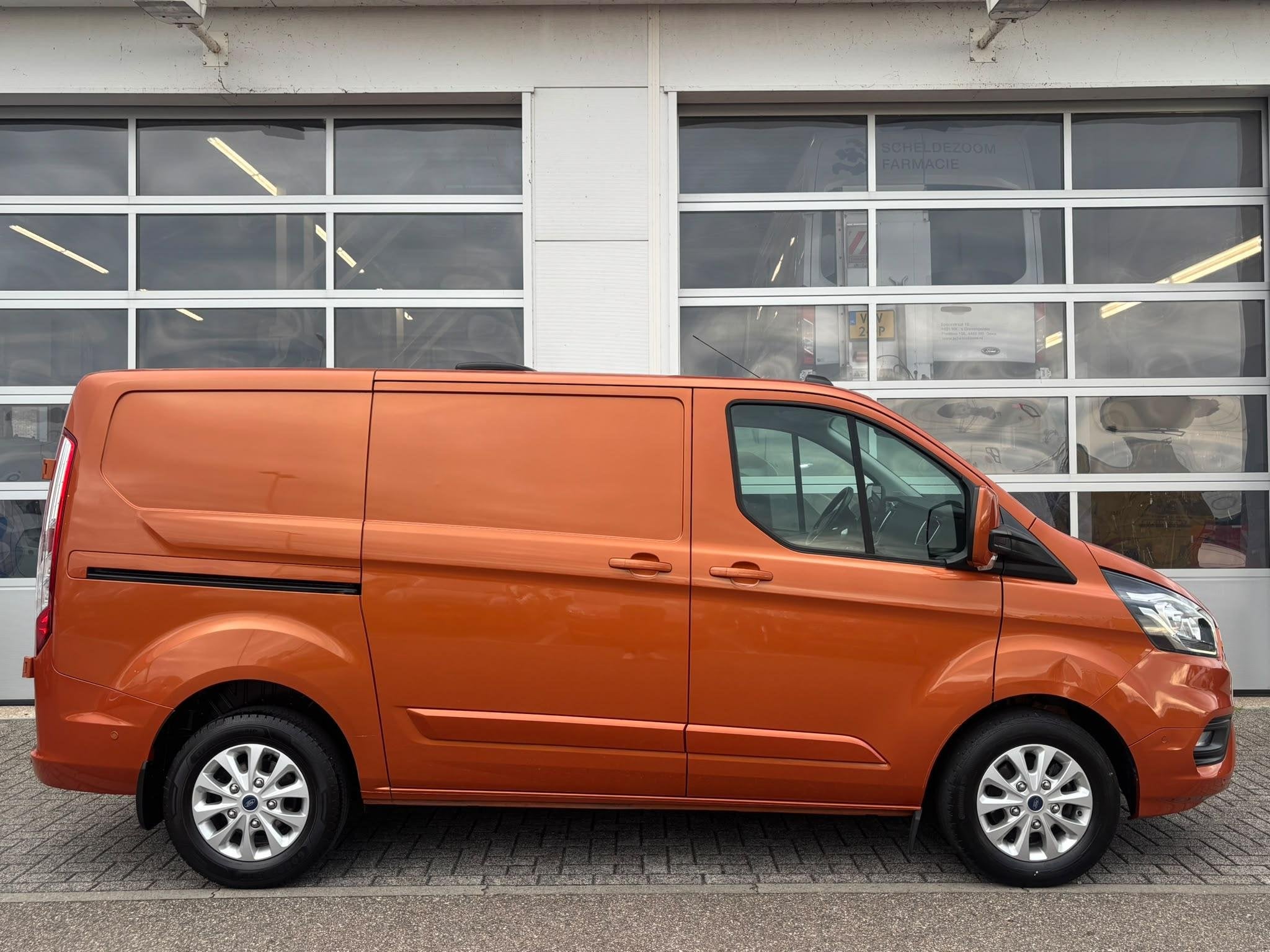Ford Transit custom, Auto's, Lichtmetalen velgen, Stof, Gebruikt, Euro 6