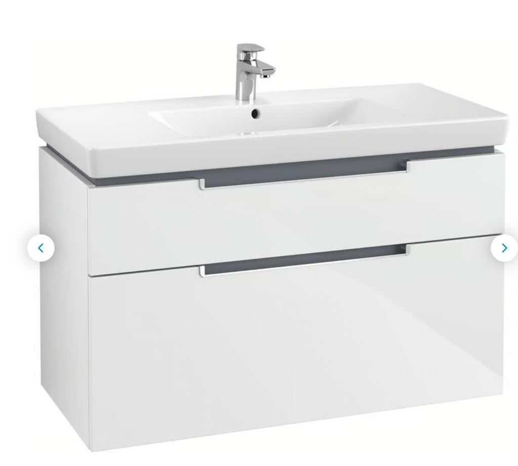 Villeroy & Boch Wastafel onderkast 98,7x44,9x59cm nieuw, Ophalen, Nieuw, 50 tot 100 cm, Minder dan 100 cm