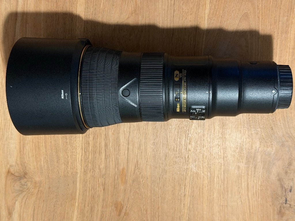 Nikon AF S 500mm F/5,6 PF ed vr, Gebruikt, Nikon, Nikon F-mount, 500 mm