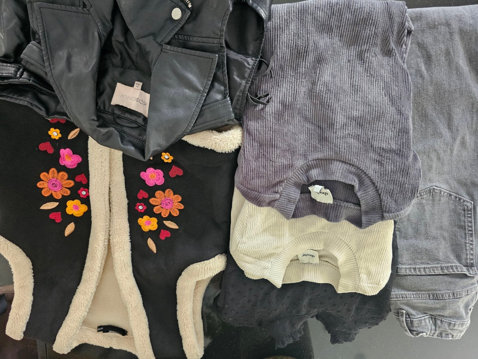 Meisjes  kledingpakket: kids Only, Shoeby mt 158, Ophalen of Verzenden, Meisje, Shirt of Longsleeve