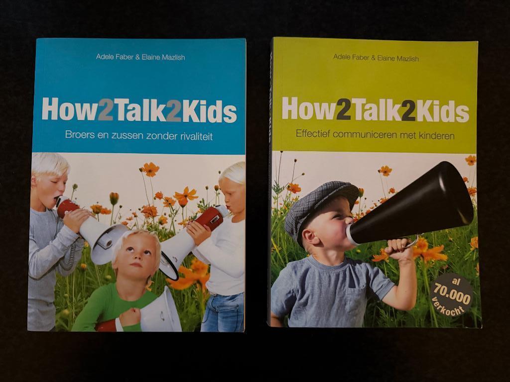 Hoe 2 talk 2 kids - twee delen samen, Ophalen of Verzenden, Zo goed als nieuw, Zwangerschap en Bevalling, Adele Faber; Elaine Mazlish