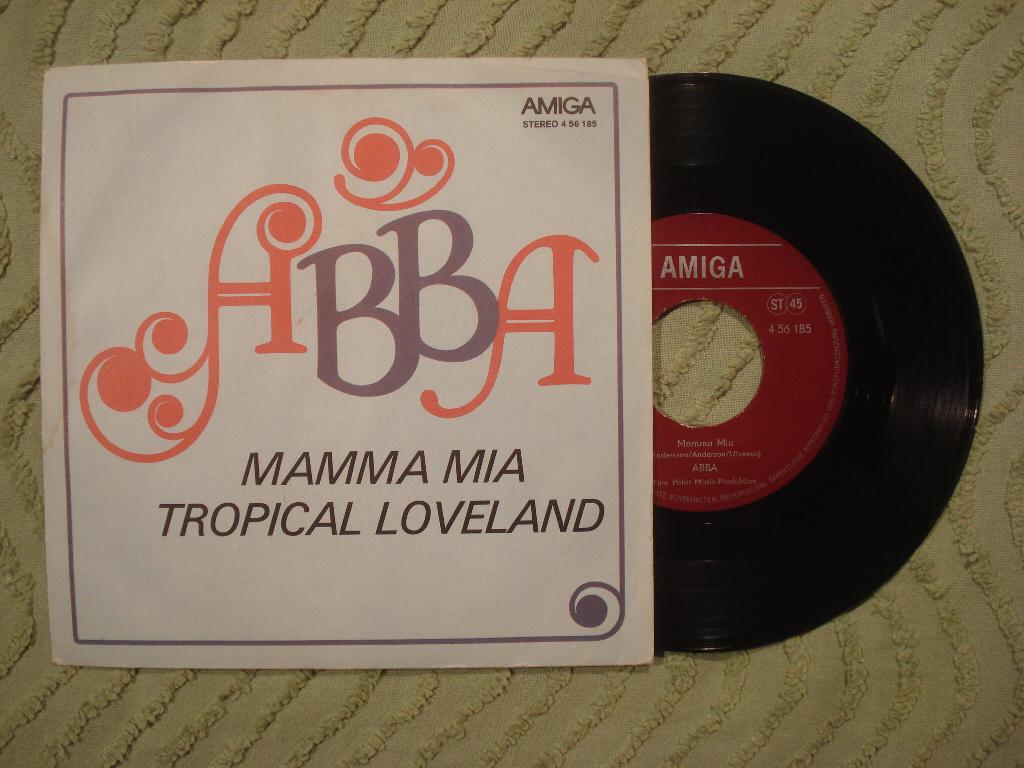 ABBA 7" Vinyl Single: ‘Mamma Mia’ (DDR) Amiga, 7 inch, Single, Ophalen of Verzenden, Zo goed als nieuw