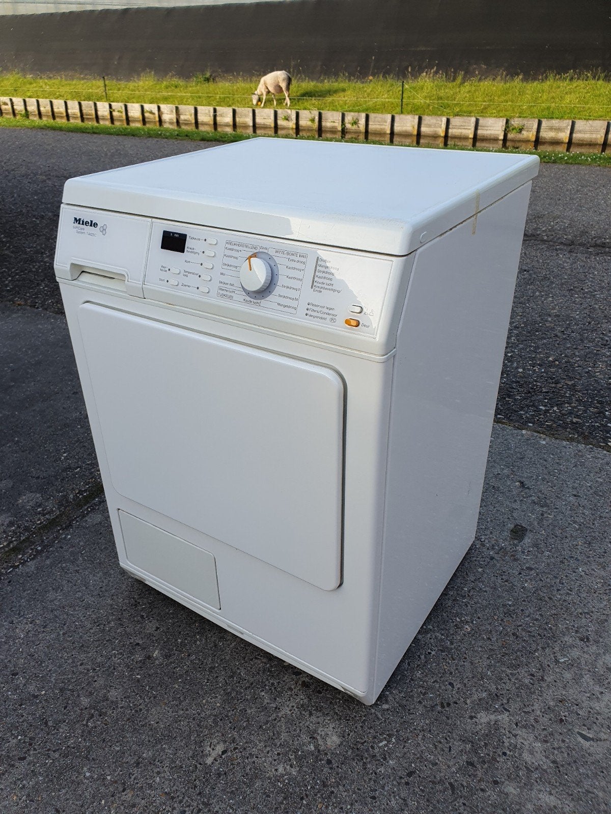 Miele condens droger wasdroger Bezorging mogelijk, Witgoed en Apparatuur, 6 tot 8 kg, Ophalen of Verzenden, Condens, Anti-kreukfase