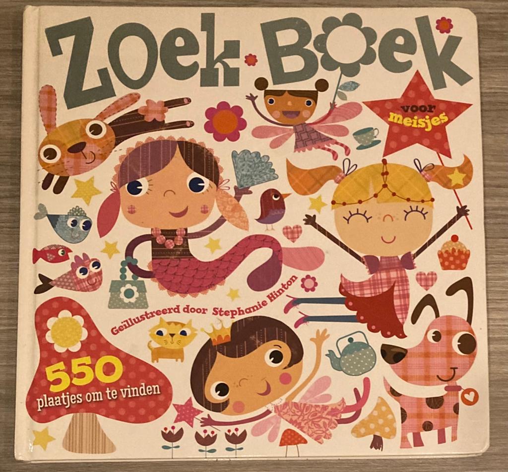 ZOEKBOEK voor meisjes - Stephanie Hinton, Ophalen of Verzenden, Zo goed als nieuw