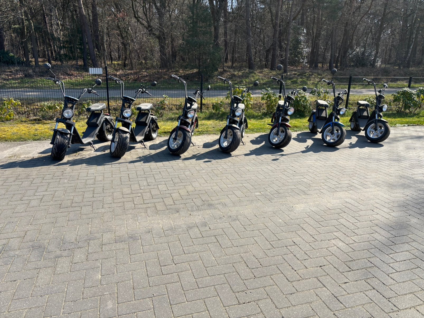 7 Spyderweelz e-choppers met blauw kenteken te koop, Ophalen, Gebruikt, Benzine, Overige merken