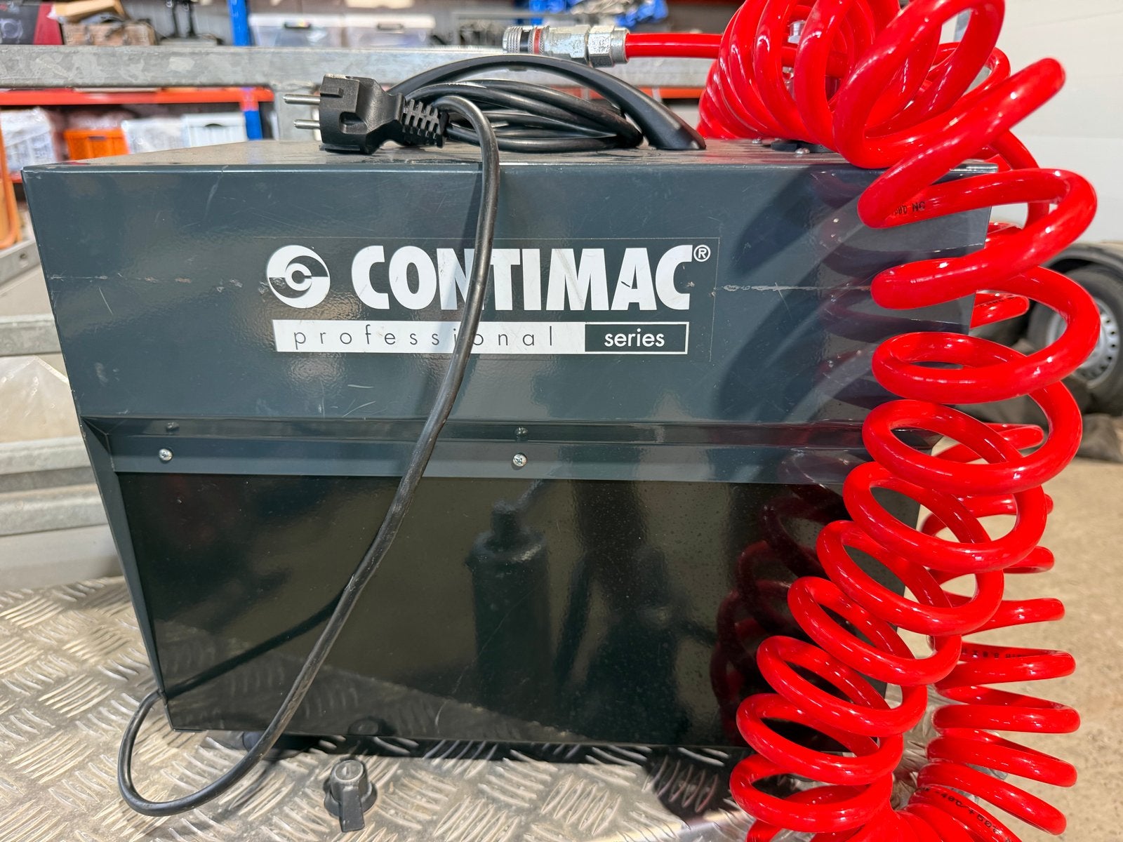 Contimac Professionele Compressor - Compact & Krachtig, Doe-het-zelf en Verbouw, Compressors, Gebruikt, 6 tot 10 bar, Ophalen of Verzenden