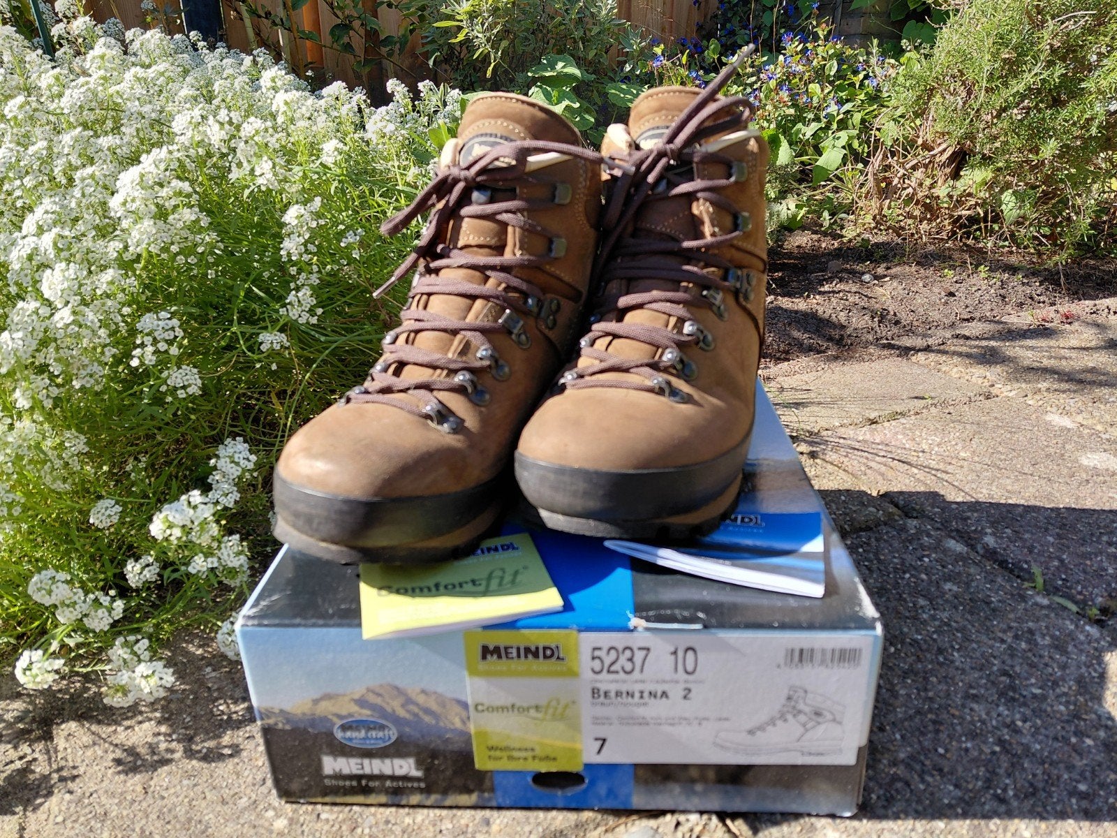 Meindl bergschoenen comfort fit, maat 41, kleur bruin/nougat, Ophalen of Verzenden, Zo goed als nieuw, Overige typen