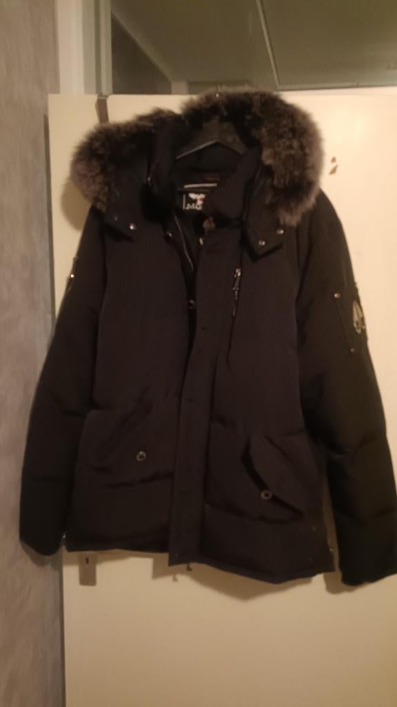 Moose knuckles 3xl, Kleding | Dames, Jassen | Winter, Zwart, Maat 46/48 (XL) of groter, Ophalen of Verzenden, Zo goed als nieuw