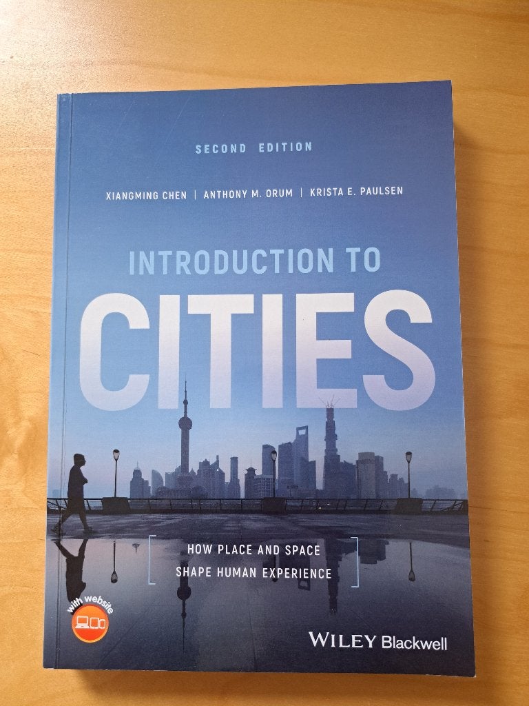 Introduction to Cities, Boeken, Niet van toepassing, Ophalen of Verzenden, Zo goed als nieuw, Wiley Blackwell