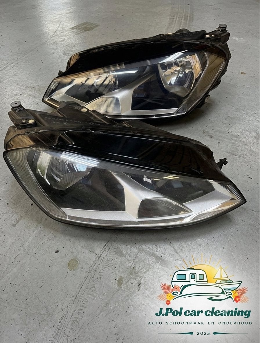 Golf 7 koplampen halogeen, Auto-onderdelen, Verlichting, Ophalen of Verzenden, Gebruikt, Volkswagen
