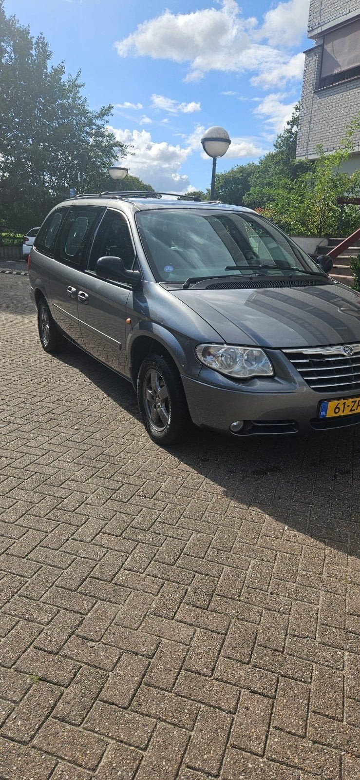 Chrysler Grand Voyager 3.3 I 128KW 2008 Grijs, Auto's, Chrysler, 3301 cc, 450 kg, Grand Voyager, Grijs