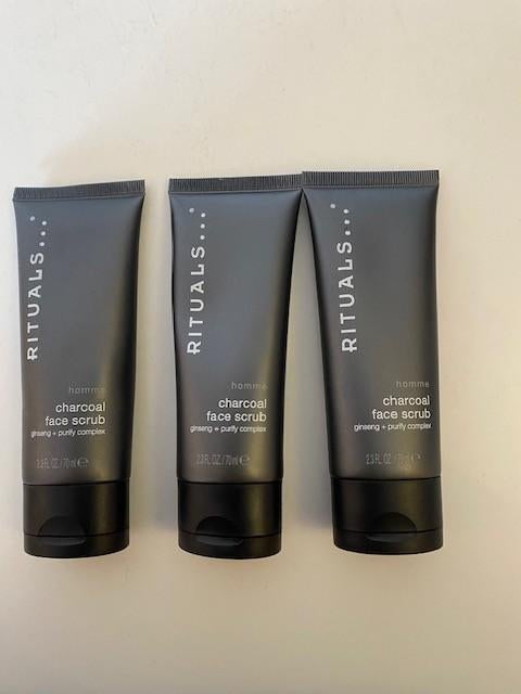 NIEUW Rituals Homme charcoal face scrub, Ophalen of Verzenden, Nieuw, Gehele gezicht