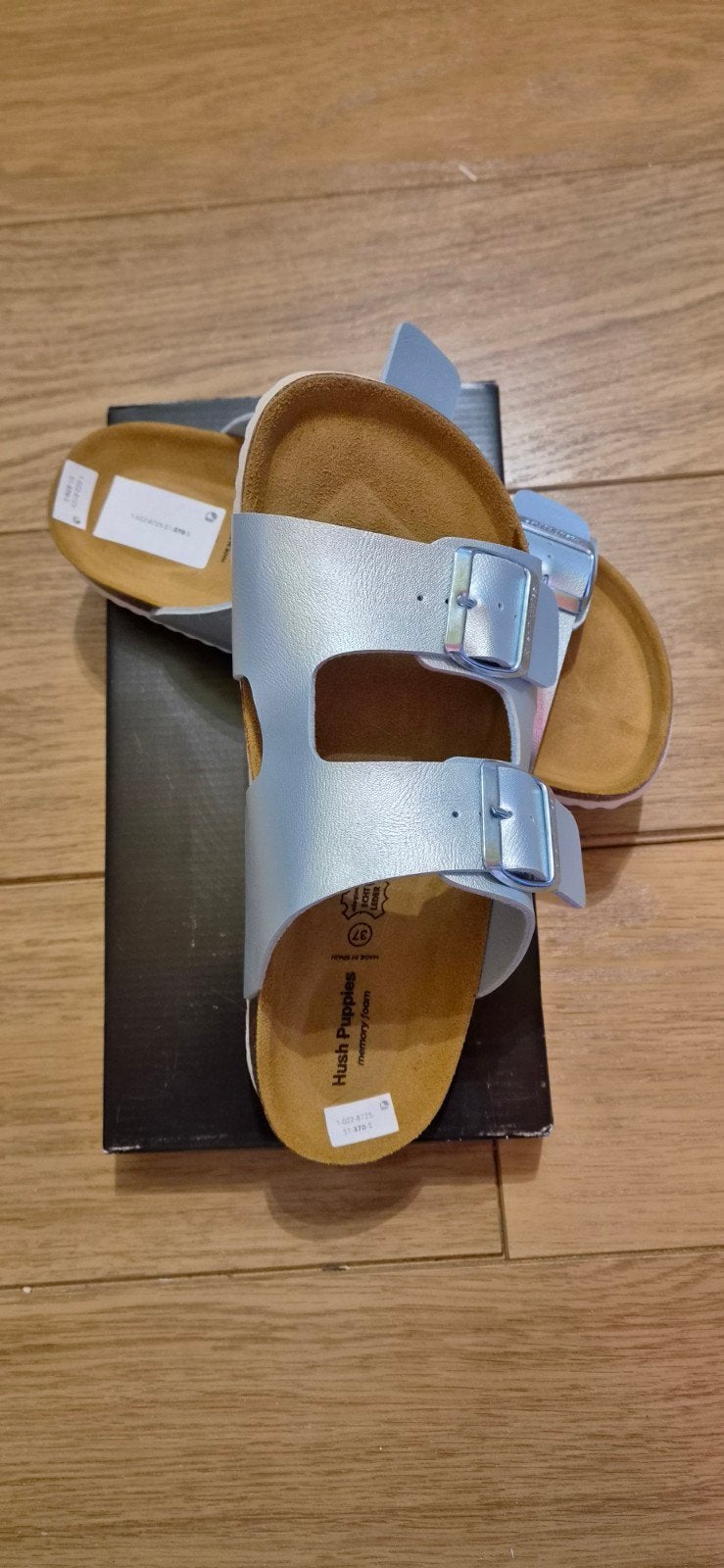 Hush Puppies Sandalen Metallic Blauw, Ophalen, Nieuw, Meisje, Schoentjes