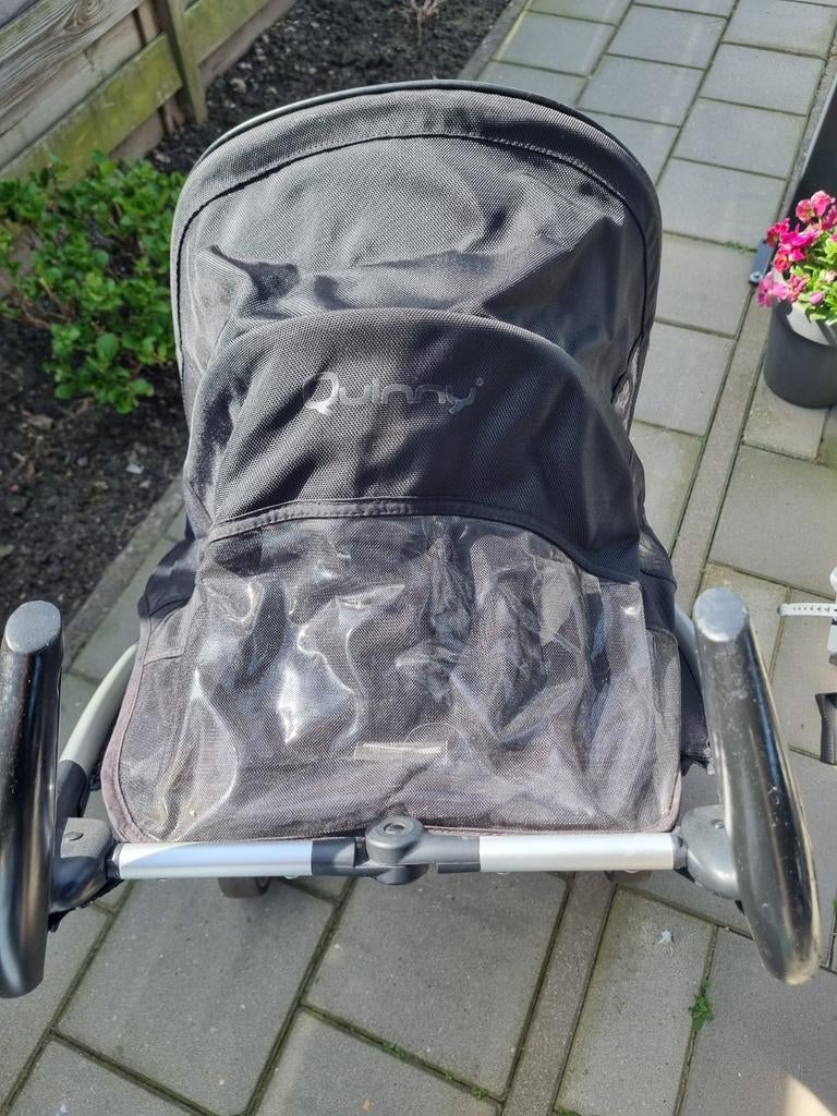 Quinny buggy zwart, Ophalen of Verzenden, Quinny, Zonnekap