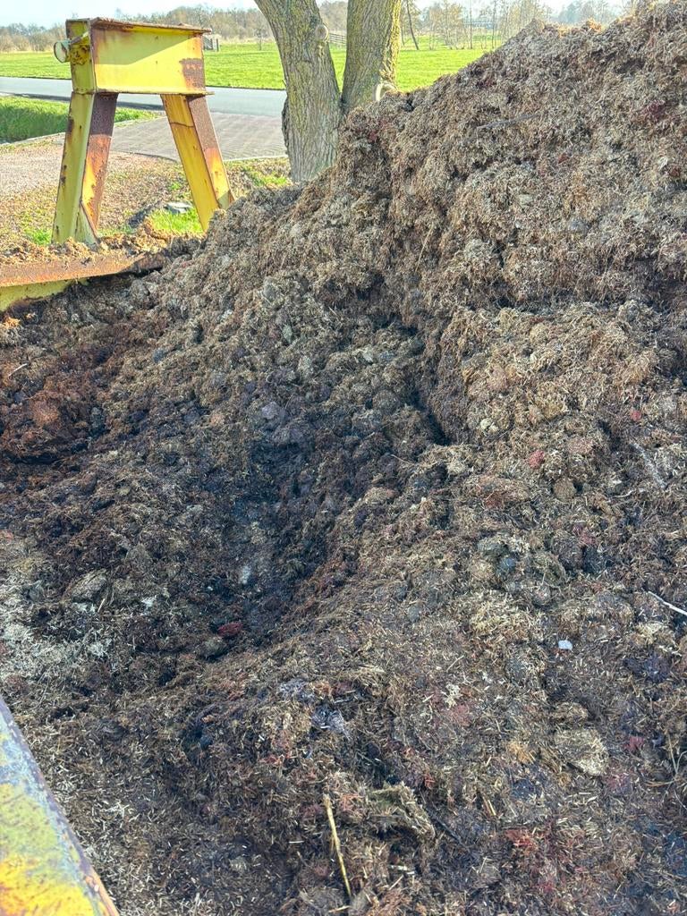 Gratis paardenmest, Tuin en Terras, Ophalen, Mest