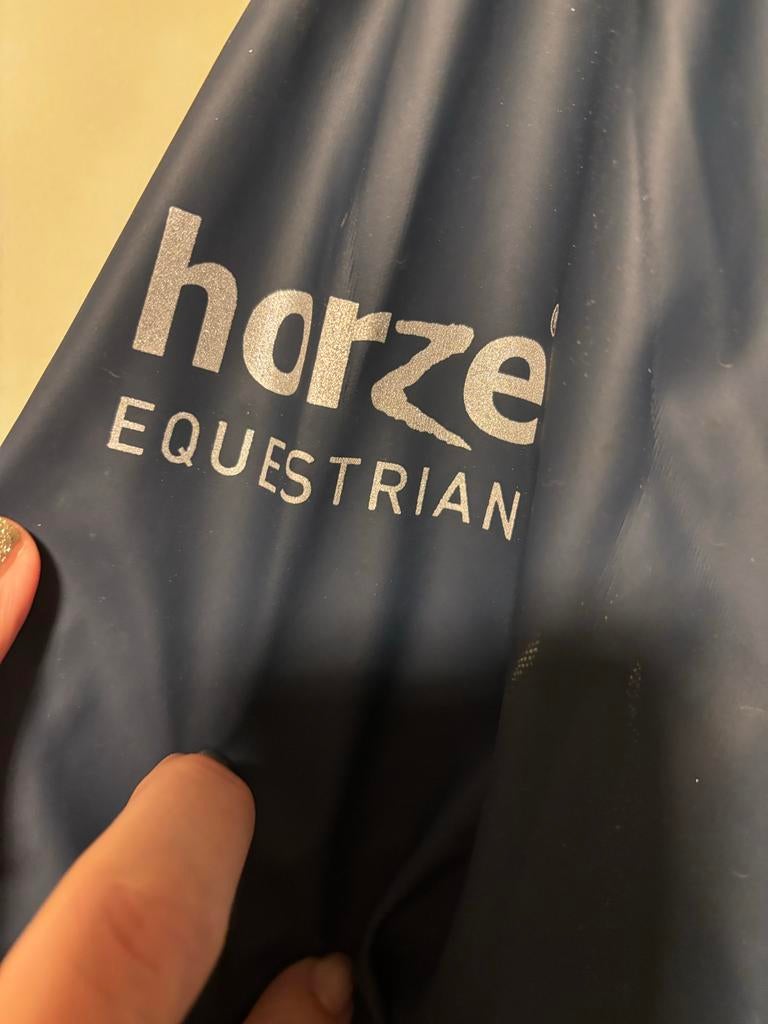 Horze Equestrian Regenjas - Maat 40, Dieren en Toebehoren, Paardrijkleding, Ophalen of Verzenden, Zo goed als nieuw, Dressuur