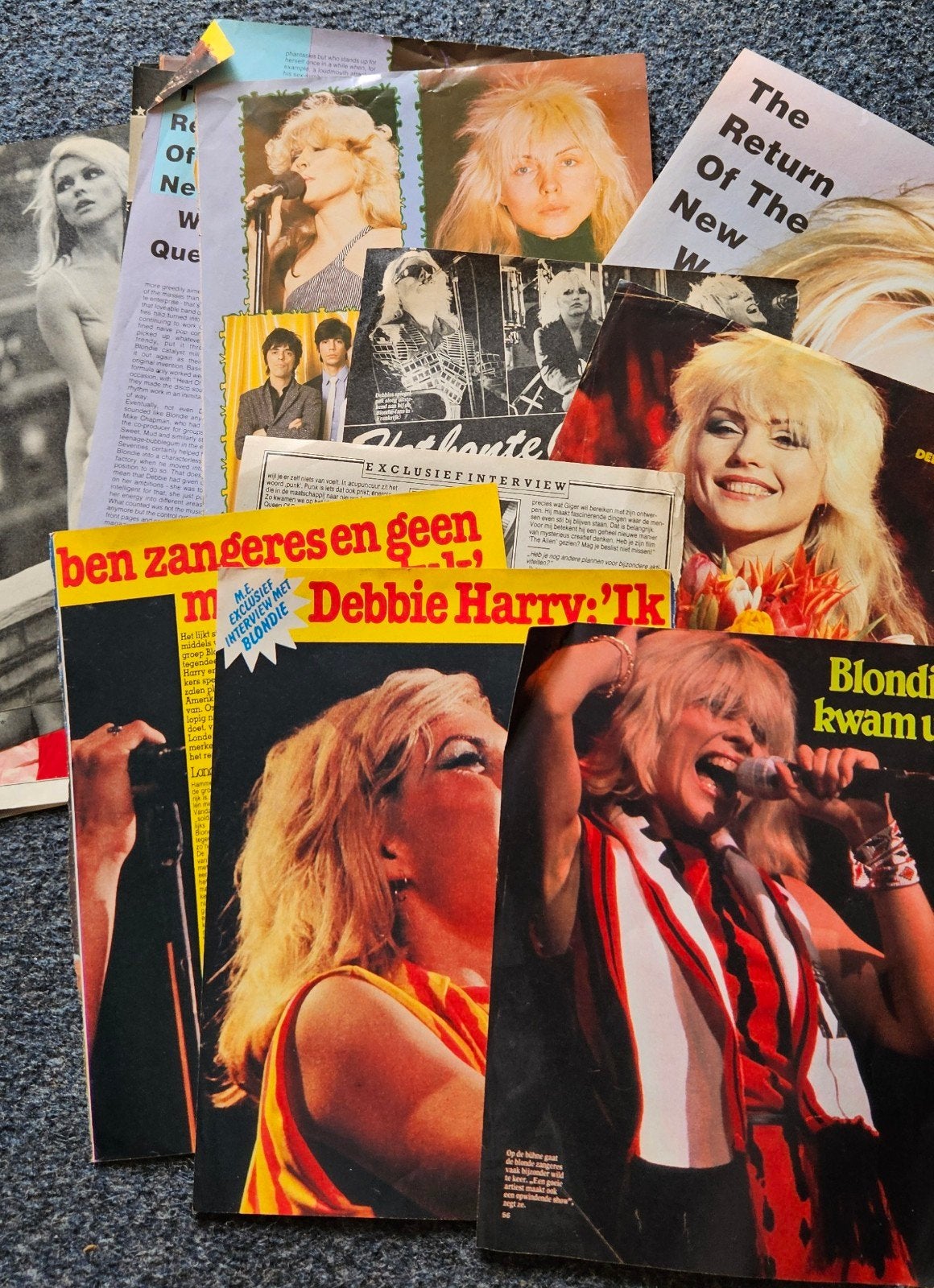 Stapel Blondie artikelen, Verzamelen, Ophalen of Verzenden